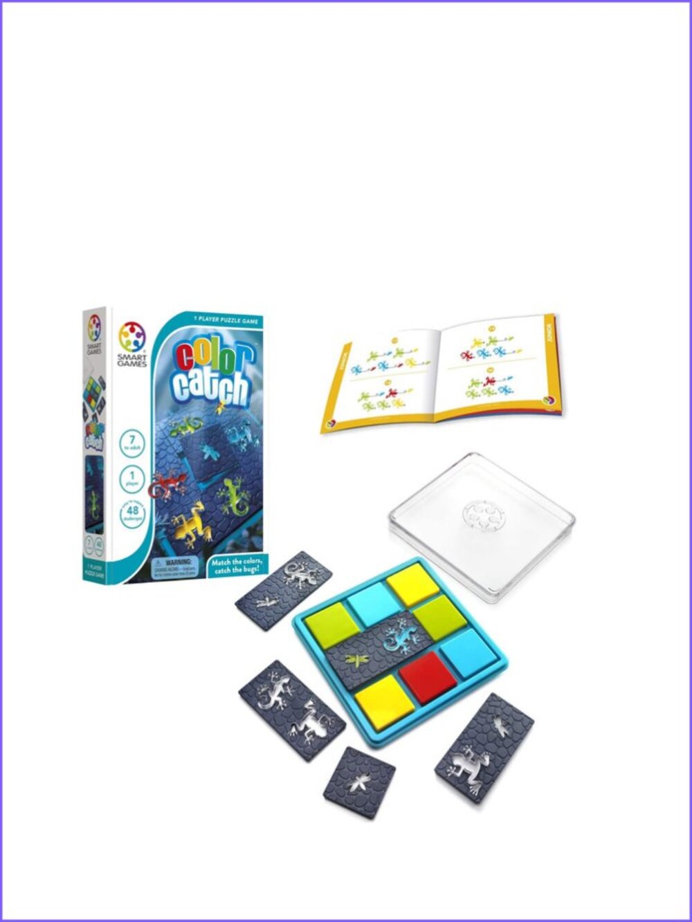 Smart Games Color Catch-Multilingual New In Box - Picture 1 of 13